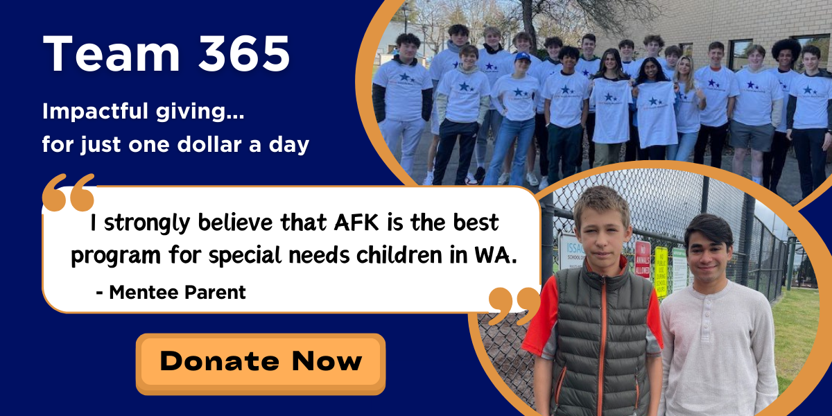 Team 365. Impactful giving, for just one dollar a day. Donate now