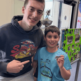 Mercer Island Mentor Will and his buddy